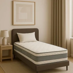 Matelas Memoire de Forme 80x200 - Hauteur 21 Cm - Soutien Tres Ferme - Confort Optimal - Usage Quotidien - Doux Repos - DELUXE MEM>Nuits D'Or Hot