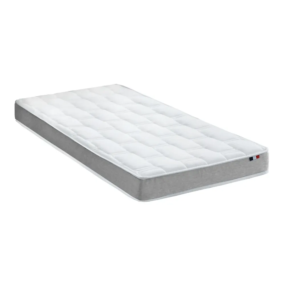 Idliterie Matelas mémoire forme confort ferme et enveloppant 90x190* Matelas