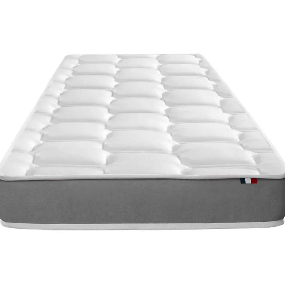 Idliterie Matelas mémoire forme confort ferme et enveloppant 90x190* Matelas