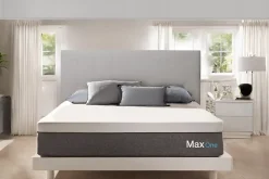 Moonia Matelas Mousse à memoire de forme Max One Orthopedique Dehoussable Multizone - 180X200 -* Matelas