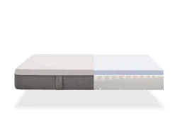 Moonia Matelas Mousse à memoire de forme Max One Orthopedique Dehoussable Multizone - 180X200 -* Matelas