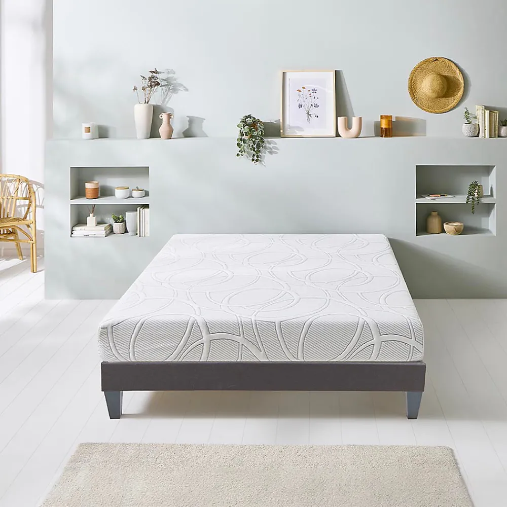 Matelas Mousse Eupraxie 140x190 cm Accueil Mémoire de forme>Olympe Literie Best