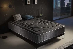 Moonia Matelas Mousse Premium Black Multizone, 27cm, 160x200cm -* Matelas