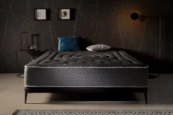 Moonia Matelas Mousse Premium Black Multizone, 27cm, 160x200cm -* Matelas