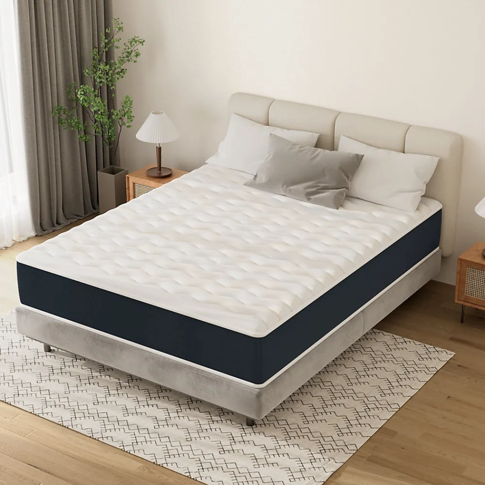 Matelas mousse 140x200, 32 cm Matelas en mousse, Advanced Sleep Care, Respirant, Zone 7, réversible des deux côtés>Teeno Best