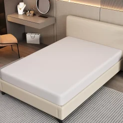 Okwish Matelas mousse 90x200 cm - Matelas H3, respirant et antidérapant - Mousse - Sans matelas - Blanc* Matelas