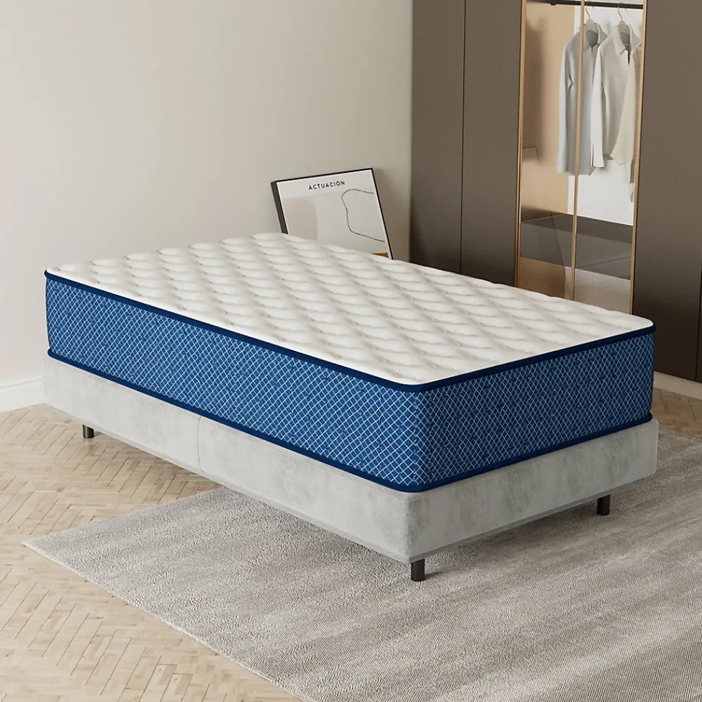 Matelas mousse 140x200 cm, epaisseur 30 cm Ferme 7 zones de confort en mousse, Réversible Soutien Parfait>Teeno Clearance