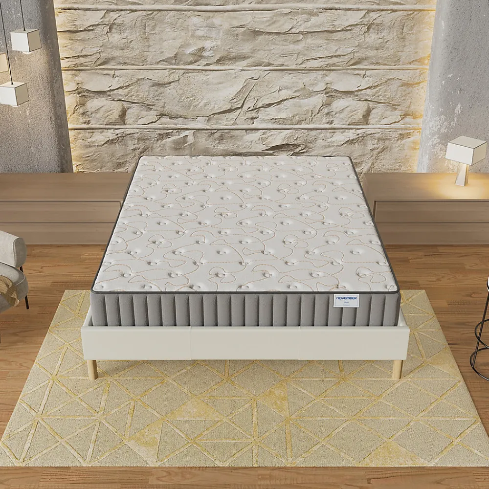 November Matelas Mousse 90x190 cm ORIONIS Accueil Mémoire de forme épaisseur 16 cm* Matelas