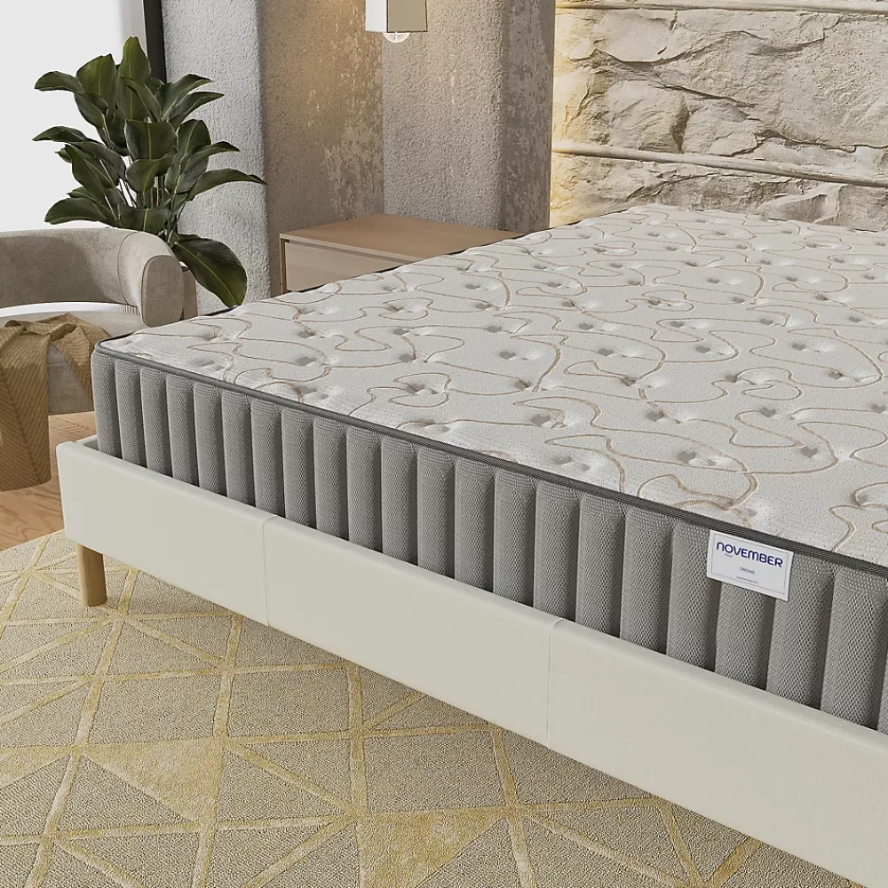 November Matelas Mousse 90x190 cm ORIONIS Accueil Mémoire de forme épaisseur 16 cm* Matelas