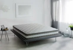 Talamo Italia Matelas mousse 160x190 cm accueil dynamique soutien medium epaisseur 27 cm Non specifie zones housse de matelas* Matelas