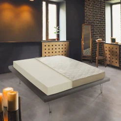 Matelas mousse 120x190 cm soutien moelleux epaisseur 14 cm 7 zones><noscript><img width=