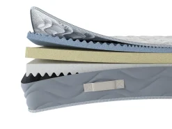 Talamo Italia Matelas mousse 180x200 cm accueil dynamique soutien moelleux epaisseur 25 cm oreiller(s)* Matelas