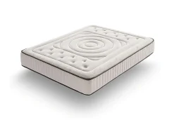 Matelas mousse 140x190 Imperial Cachemire, 25 cm, confort multizone, accueil moelleux, ferme, anti-acarien et hypoallergénique><noscript><img width=