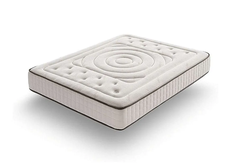 Matelas mousse 140x190 Imperial Cachemire, 25 cm, confort multizone, accueil moelleux, ferme, anti-acarien et hypoallergénique>Simpur Low Cost Sale