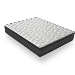 Dagostino Home Matelas Mousse 160x200 Onyx, Ferme, Réversible, Côté Été/hiver, H20 Cm* Matelas