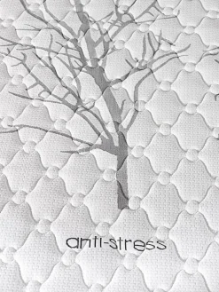 Simpur Low Cost Matelas mousse 90x200 therapy carbone anti stress mousse h.r. épaisseur 19 cm tissu 3d système airfresh* Matelas