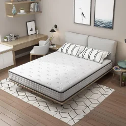 Matelas mousse 140x190cm, mousse Confort ferme Epaisseur 22 cm><noscript><img width=
