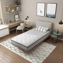 Matelas mousse 90x190cm, mousse Confort ferme Epaisseur 22 cm><noscript><img width=