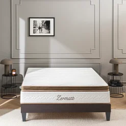 Bellecour Matelas Mousse Zermatt 200x200 cm Accueil Mémoire de forme* Matelas