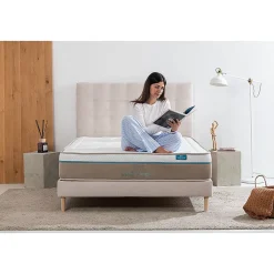 Leafsleep Matelas Nature Spring Visco 190 x 140 cm* Matelas