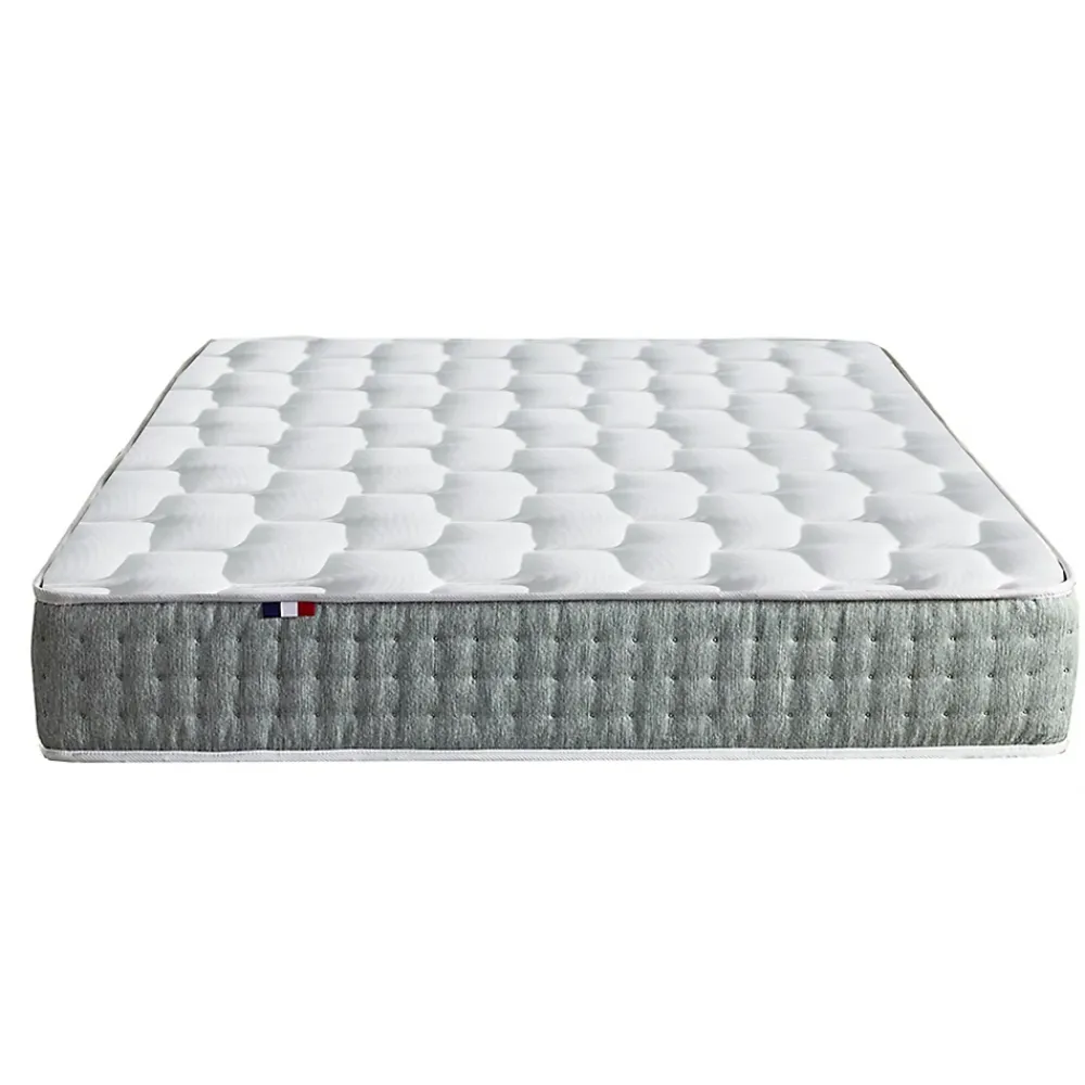 Matelas ressort 7 zones face hiver/été 160x200* Matelas