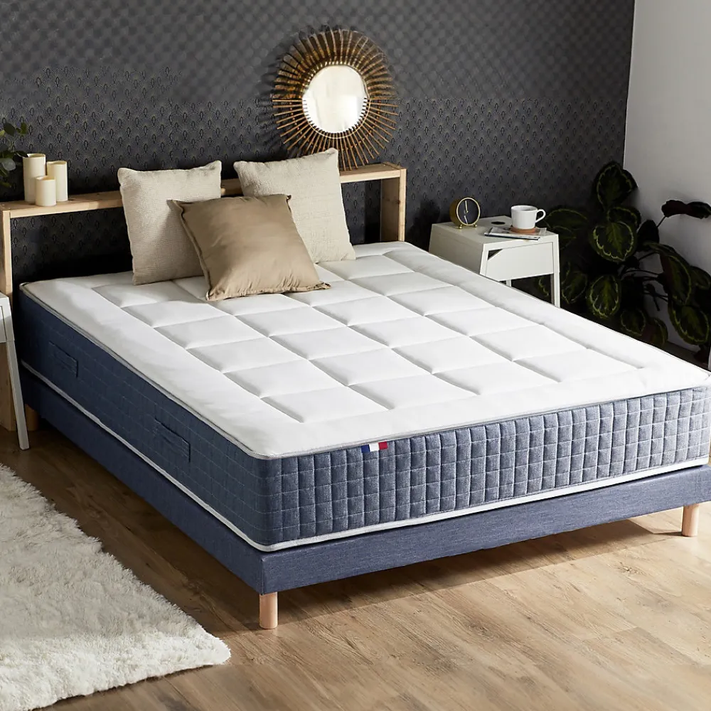 Matelas ressort 7 zones mémoire forme 160x200> Discount