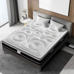 Hypsom Matelas Ressorts Divin 90x190 cm Accueil Mémoire de forme* Matelas