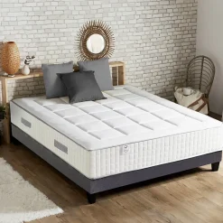Idliterie Matelas ressorts ensachés PALACIO - soutien ferme et confort équilibré - 180 x 200 cm* Matelas