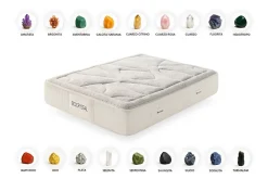 Moonia Matelas Ressorts Ensachés Biocrystal Gold Spring, 30cm, 160x200cm -* Matelas