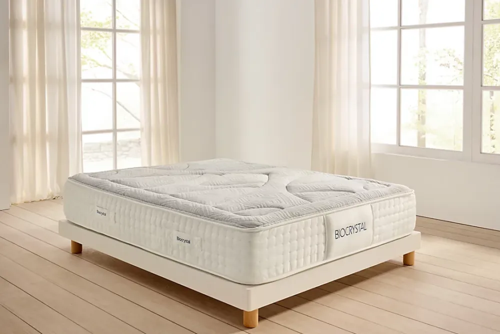 Moonia Matelas Ressorts Ensachés Biocrystal Gold Spring, 30cm, 160x200cm -* Matelas