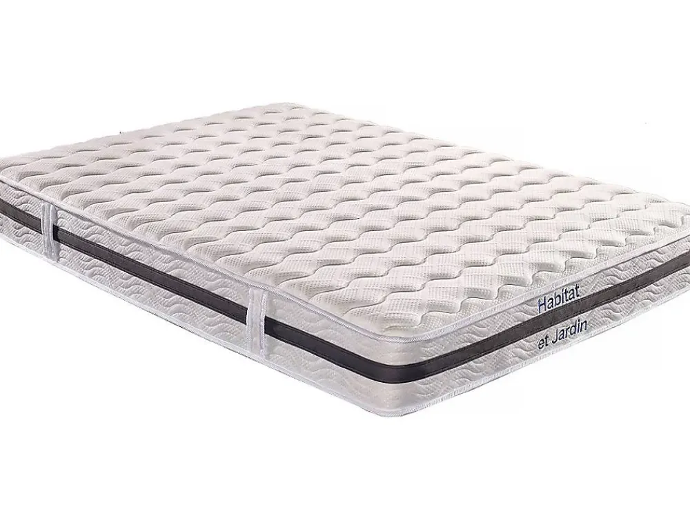 Habitat Et Jardin Matelas ressorts et mémoire de forme "Viva First" 140 x 190 x 26 cm* Matelas