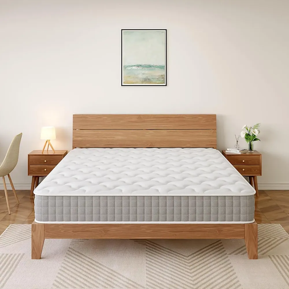 Teeno Matelas Ressorts 160x200 Épaisseur 20 cm Confort,Ergonomique 7 Zones Ergonomique* Matelas
