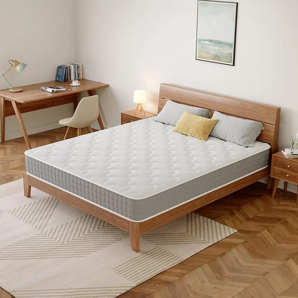 Teeno Matelas Ressorts 160x200 Épaisseur 20 cm Confort,Ergonomique 7 Zones Ergonomique* Matelas