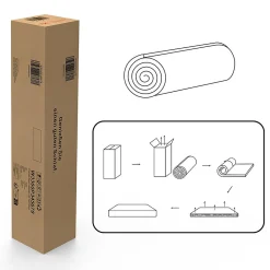 Matelas réversible 160x200cm,hauteur 20cm,degré de fermeté H3 & H4,côté souple et ferme,mousse confort 7 zones,Öko-Tex 100><noscript><img width=