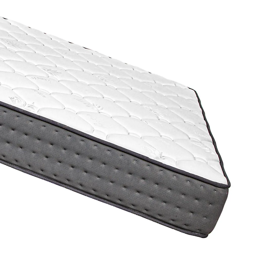 Matelas SAJA, réversible en mousse 3D, face été/ hiver, mémoire de forme, indépendance du couchage - 140 X 190 X 20 cm>Juanio New
