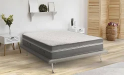 Talamo Italia Matelas simple Dlesc, matelas en mousse à mémoire de forme et microressorts ensachés,, 80x190h32 cm* Matelas