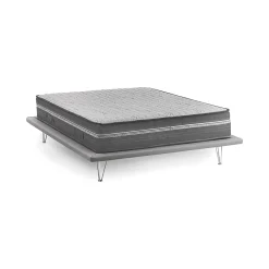 Talamo Italia Matelas simple Dlesc, matelas en mousse à mémoire de forme et microressorts ensachés,, 80x190h32 cm* Matelas
