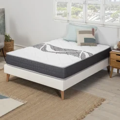 Matelas Sleep Plus à Mémoire de Forme 90x190 cm, 16 cm de Hauteur><noscript><img width=