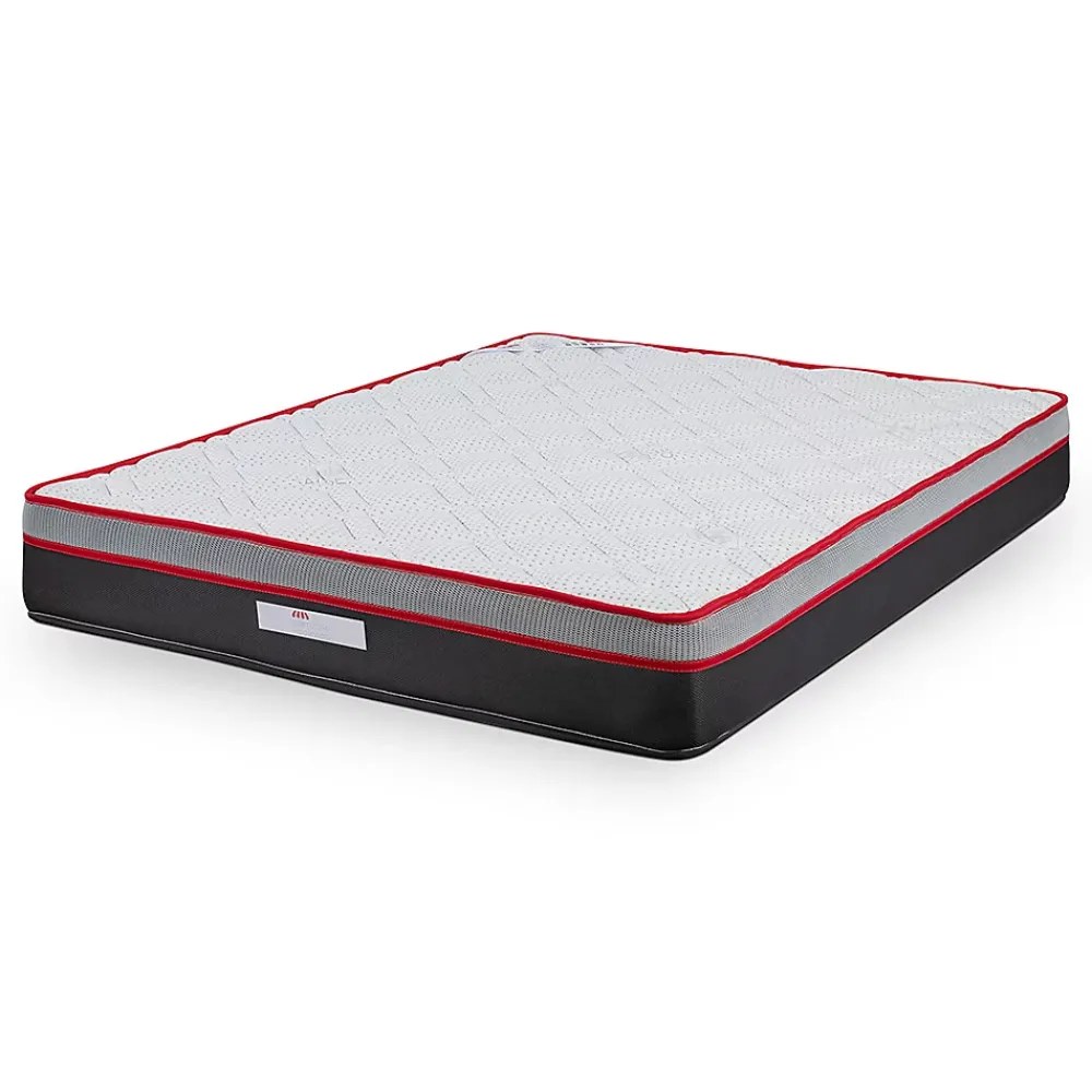 Mercado Do Colchão Matelas viscoélastique Energy I - enroulé 800x1900 mm, 23 cm, fermeté moyenne, tissu respirant à l'aloe vera, garanti 3 ans.* Matelas