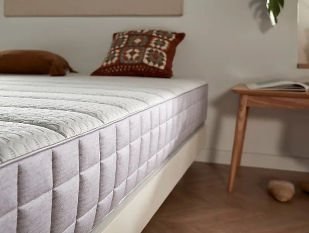 Matelas Viscoélastique Luxury Cube - Haute densité HR Pro Nature Core - Fermeté moyenne-élevée - epaisseur 26 cm +/- 2 - 200x200 c>Eccox Best