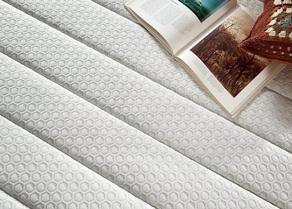 Matelas Viscoélastique Luxury Cube - Haute densité HR Pro Nature Core - Fermeté moyenne-élevée - epaisseur 26 cm +/- 2 - 200x200 c>Eccox Best