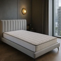 King Of Dreams Matelas 100x200 - avec sommier et pieds offerts - 23 cm - ferme - confort optimal - usage quotidien - mousse poli latex indéforma* Matelas