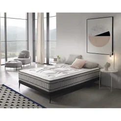 Matelas 140x190 - - Double face - Mémoire de forme - Ressorts ensachés - Hauteur 30 cm>Eccox Online