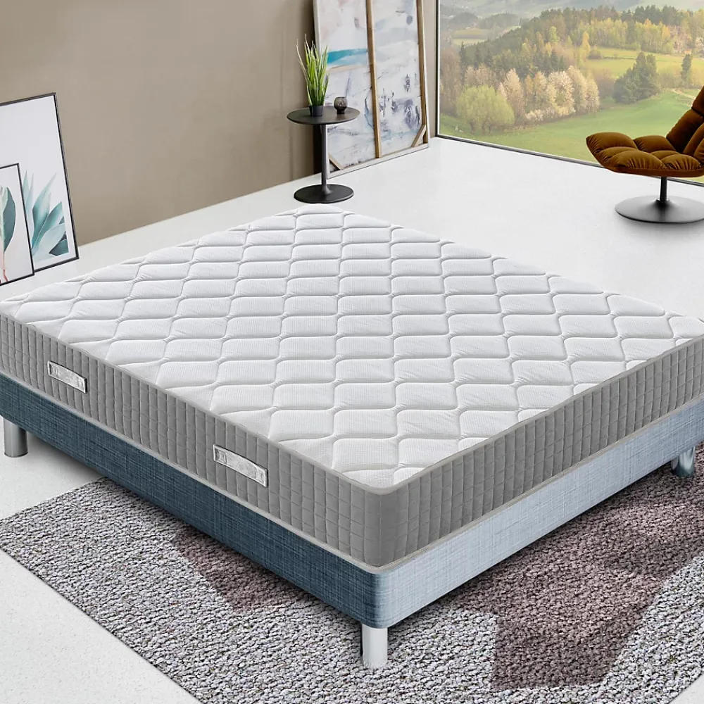 Materassiedoghe Matelas 90x190 à mémoire de forme - Epaisseur 30 cm - Mémoire 5 cm - Soulagement des points de pression - Hermes* Matelas