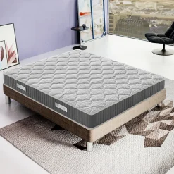 Matelas 90x190 à mémoire de forme - Epaisseur 20 cm - Mémoire 5 cm - Soulagement des points de pression - Hermes>Materassiedoghe Online
