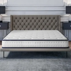 Matelas 160x200 - Mousse mémoire de forme - Blue Latex - Confort Équilibré - 7 zones - Réversible - Durable - Upsilon>Cosmos Clearance