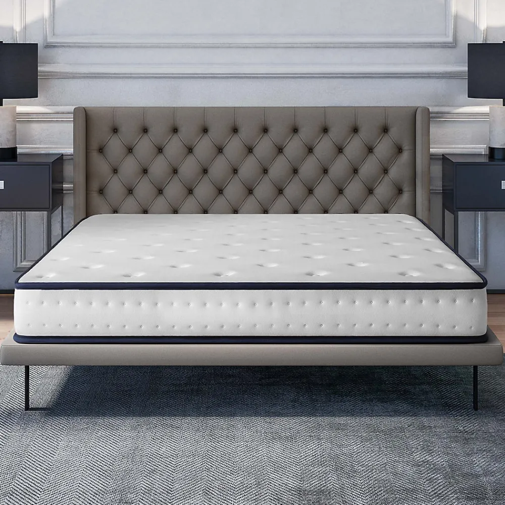 Matelas 160x200 - Mousse mémoire de forme - Blue Latex - Confort Équilibré - 7 zones - Réversible - Durable - Upsilon>Cosmos Clearance