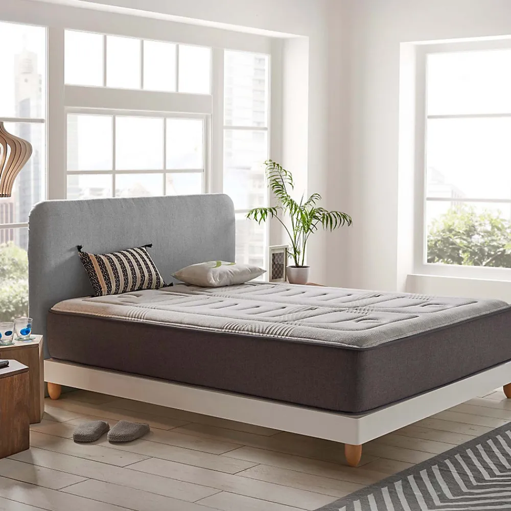 Matelas 140x190 - Épaisseur 30 cm - Jupiter - Blue Latex - Mémoire de forme - 7 zones - Indépendance de couchage - Ferme - Durable>Cosmos