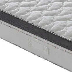 Materassiedoghe Matelas 120x190 à ressorts ensachés 800 - Epaisseur 28 cm - Mousse à mémoire de forme 6 cm - 9 zones de confort - Positano* Matelas