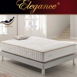 Simpur Low Cost Matelas 160x200 à ressorts ensachés, 30 cm, mousse multizone, multicouche différenciée, excellente indépendance de couchage* Matelas